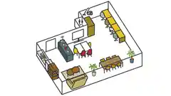 イベント、セミナー等の多目的スペース。水天宮前・人形町・茅場町から徒歩