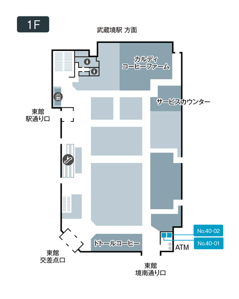 テレキューブイトーヨーカドー武蔵境店40-01-2