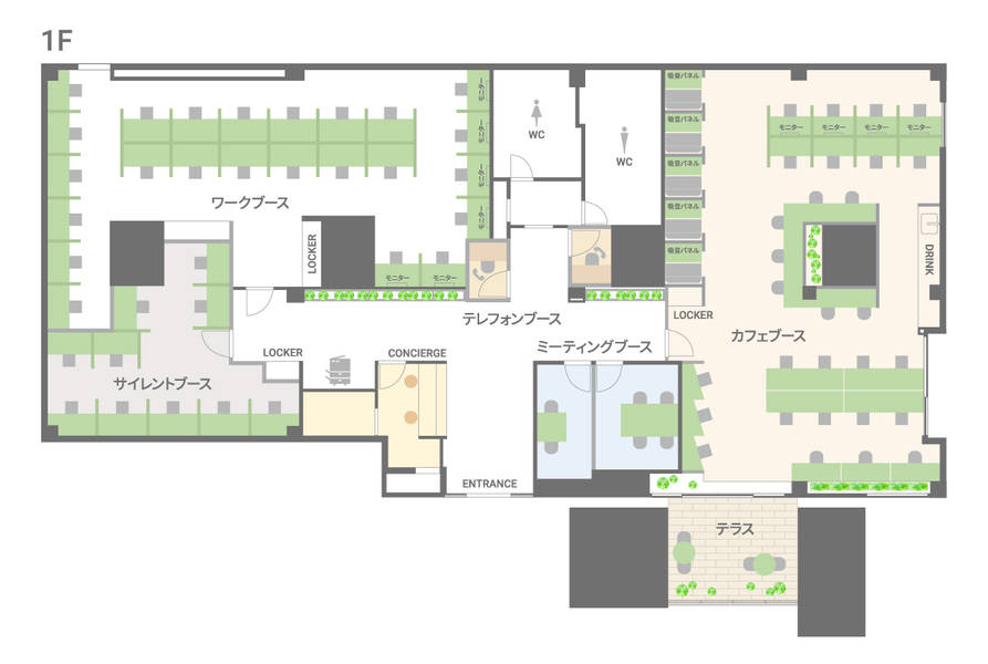 BIZcomfort八千代緑が丘 4名用会議室-11