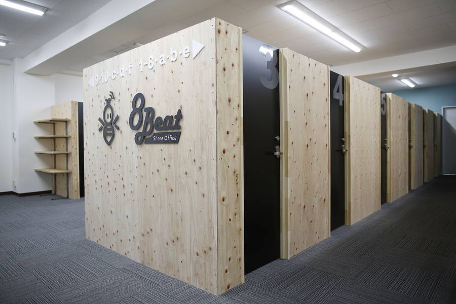 シェアオフィス八王子8Beat個室ワークスペース-3
