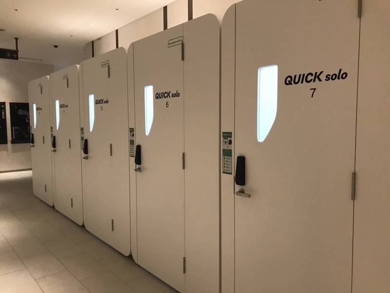 <QUICK solo 東急プラザ渋谷【No.6】>完全個室⭐️Wi-Fi無料!テレワーク/Zoom/自習