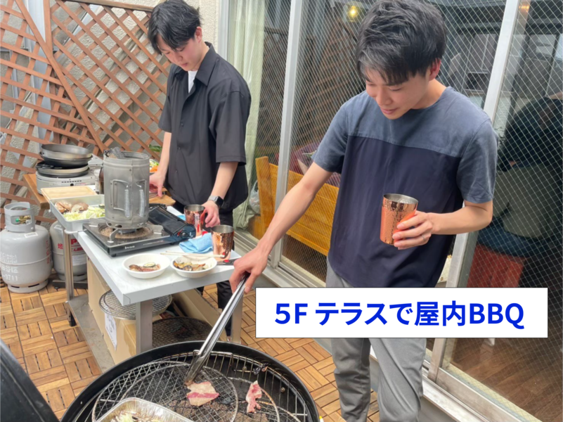 【中野駅至近！】カラオケ、BBQ、パーティー、セミナー、撮影スタジオ、鑑賞会、懇親会、【さまざまな用途に対応出来るイベントスペース5F】