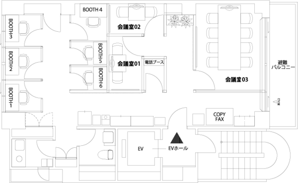 H¹T新橋日比谷口(旧H¹T新橋) BOOTH 5