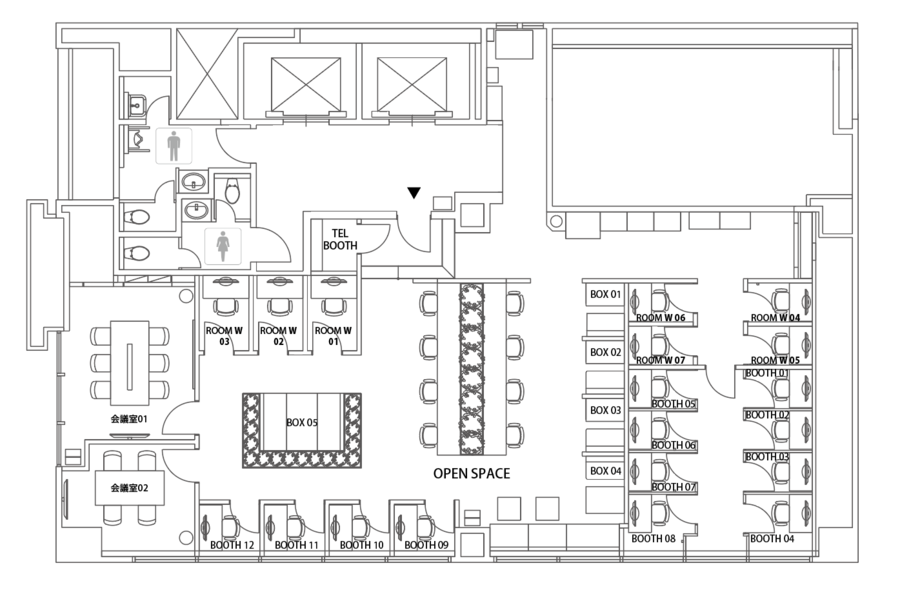 H1T立川 ROOM W 12-39