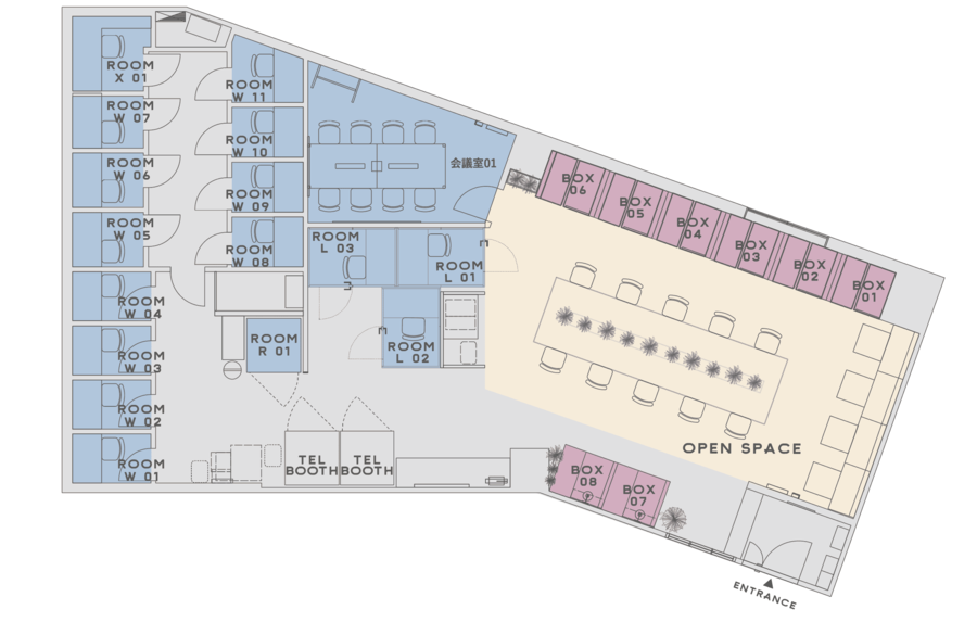 H1T流山おおたかの森 ROOM W 10-32