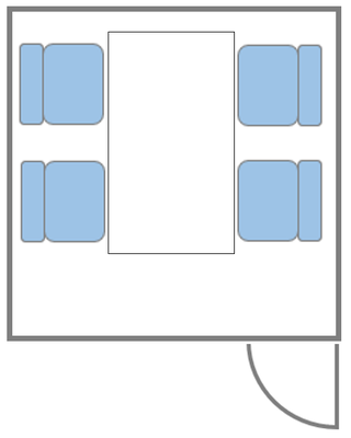 農林会館　貸会議室Aqush 小会議室（４人まで）-2