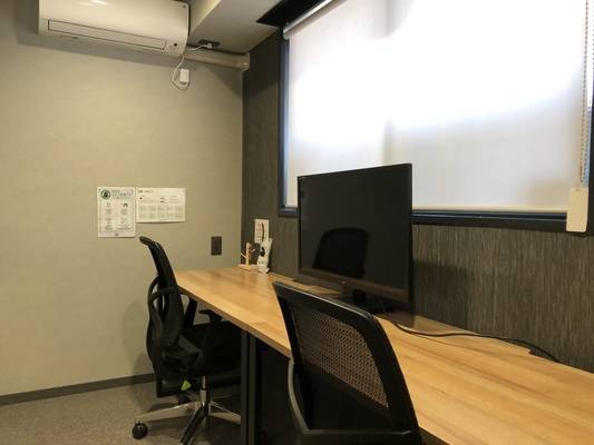 ２名利用可能　8階Rー１広々完全個室ブース-1