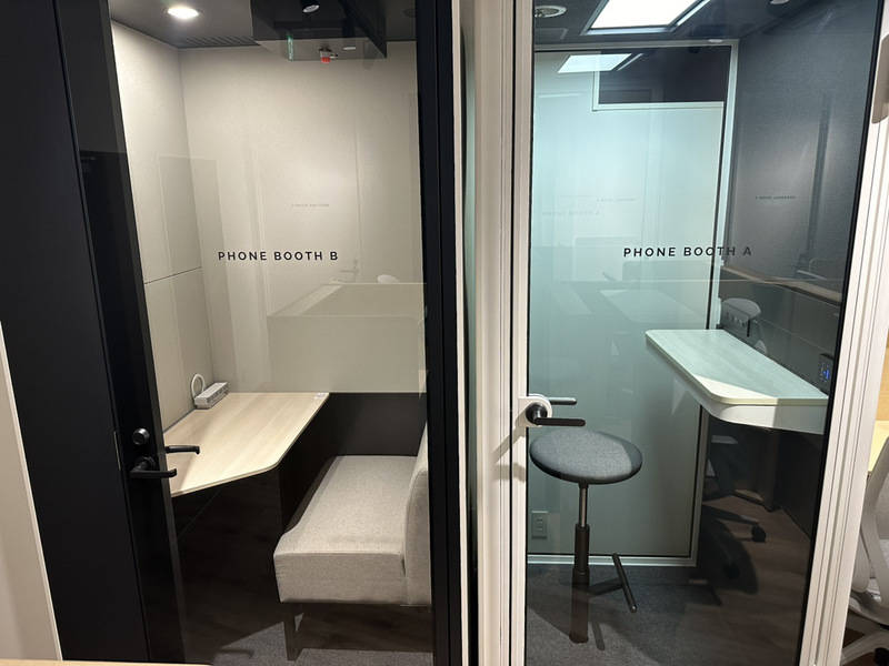 【大名天神】BOXタイプの完全個室！フォンブースA-3