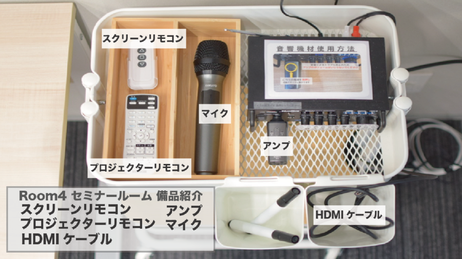 【レンタルスペースペチャクチャ】会議室Room4ーセミナールーム-11
