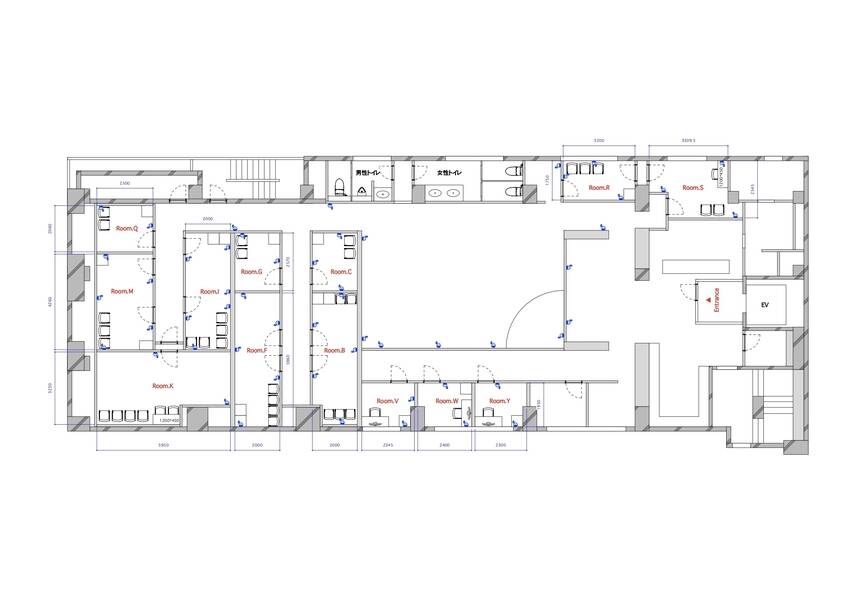 TIME SHARING 銀座 旗ビル roomW-20