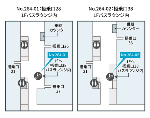 テレキューブ那覇空港　保安エリア内264-01-3