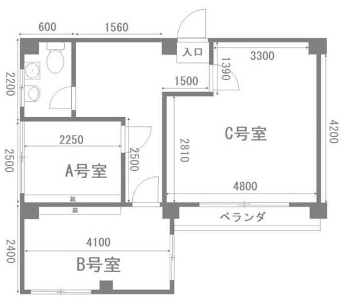 ザ・スペース新宿南口Cスタジオ-2