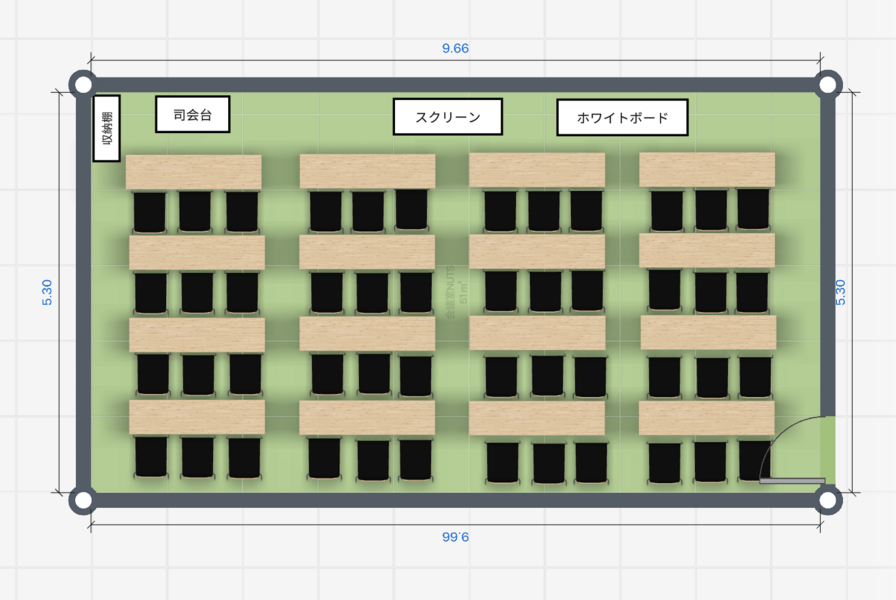 【初めて利用する方限定】名古屋伏見貸し会議室Nuts-23