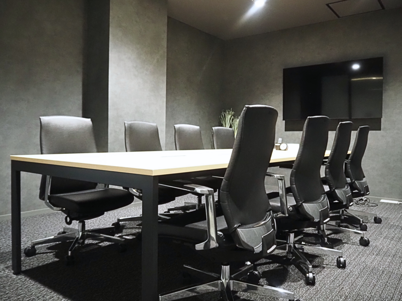 いいオフィス芝浦:モニター付き8名用『会議室A』-4