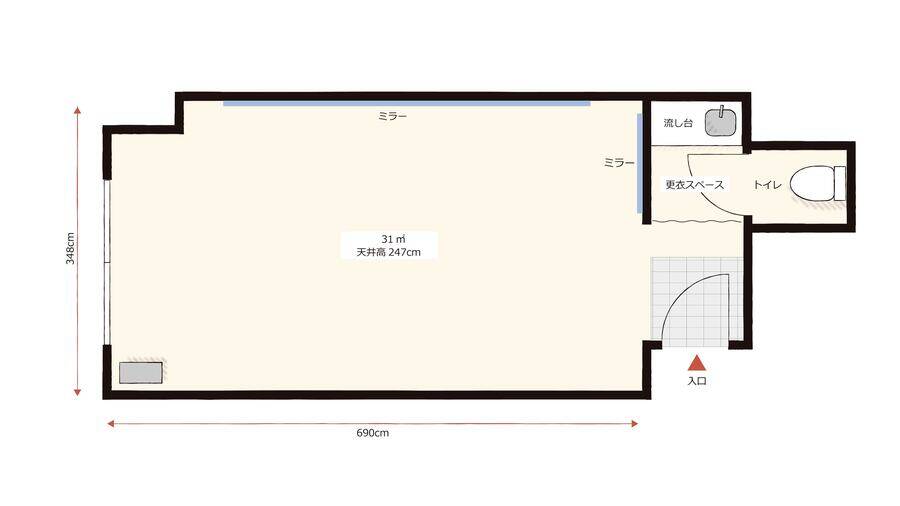 レンタルスタジオAivic池袋東口1号店-21