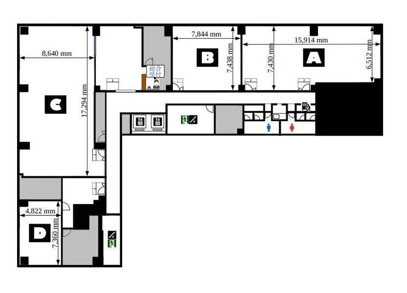 リロの会議室　コンフォート水道橋　Room B-5