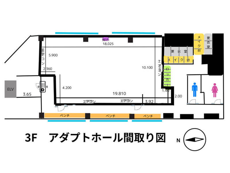 はこプレイスアダプトホール-17