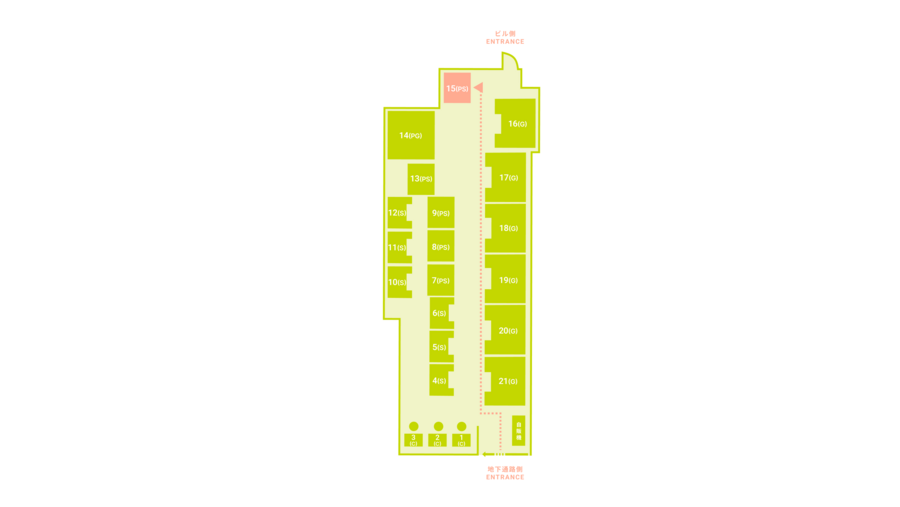 FEEEP新宿西口店｜1名用完全防音個室｜15(PS)-14