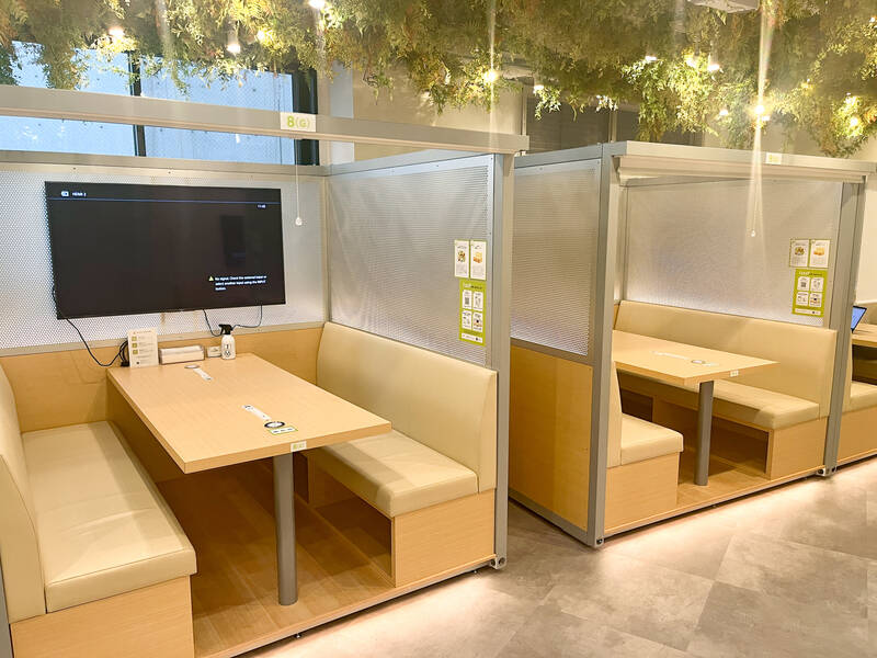FEEEP池袋東口店｜定員6名半個室席｜部屋番号：8(G)-8