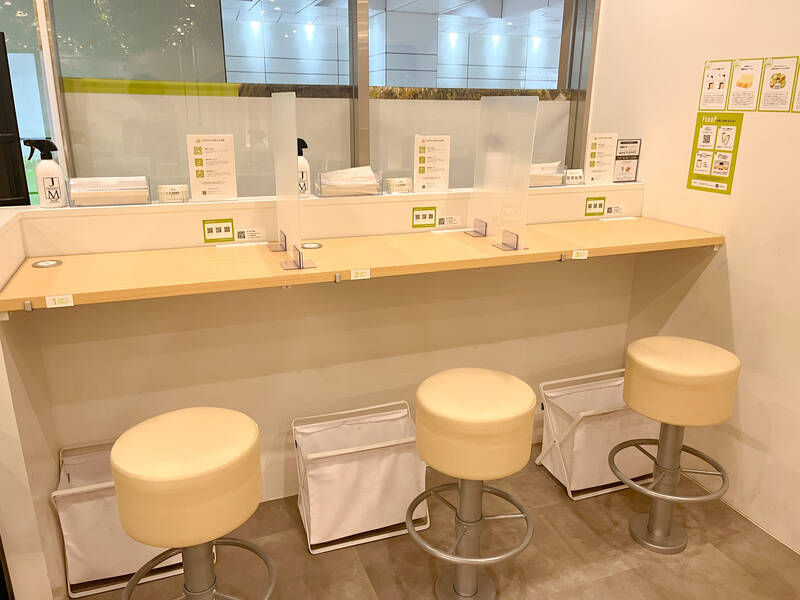 FEEEP新宿西口店｜カウンター席｜部屋番号：1(C)-1