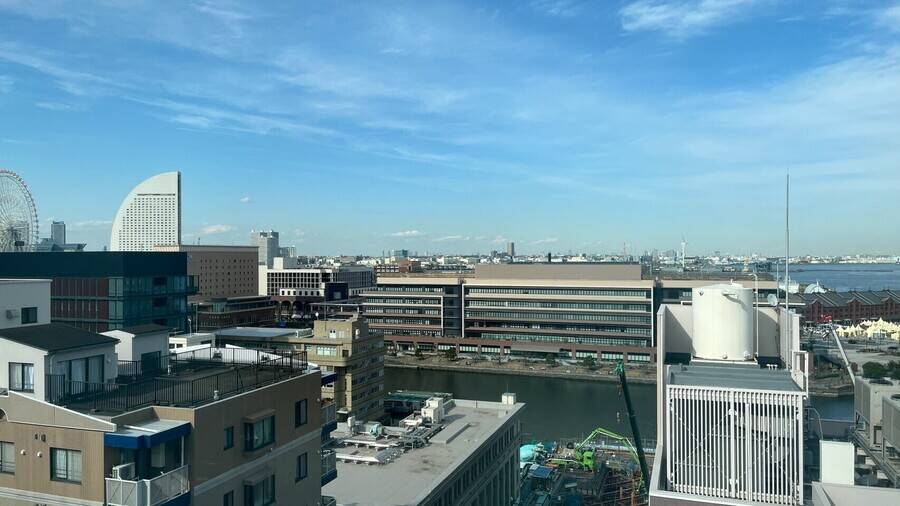 横浜赤レンガ倉庫・富士山を一望できるビル最上階のワークボックス「そら」-7