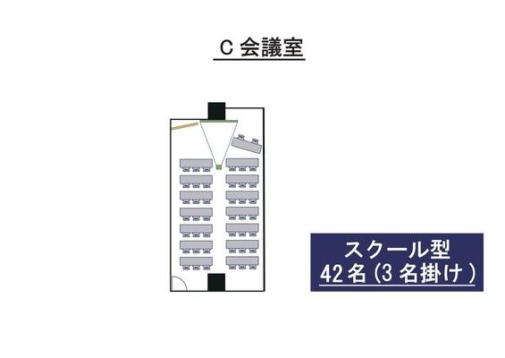スタンダード会議室　大阪梅田店　C会議室-1