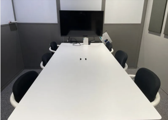 日本橋駅地下直結　商談や打ち合わせに最適な6名様用 「会議室A」-1