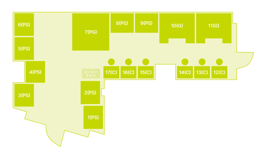 FEEEP武蔵小山東口店｜1名用完全防音個室-13