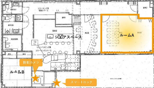 ツドイノヒロマ「ルームＡ」-2