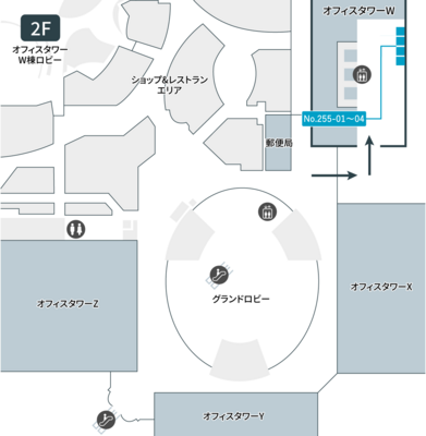 テレキューブ晴海トリトンスクエアW棟255-04-3