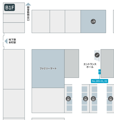 テレキューブ大阪御堂筋ビル・大阪センタービル 285-01-3