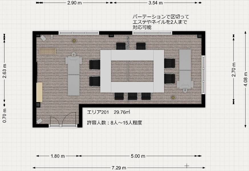 横浜　東神奈川駅３分のレンタルスタジオ　クローバー-4