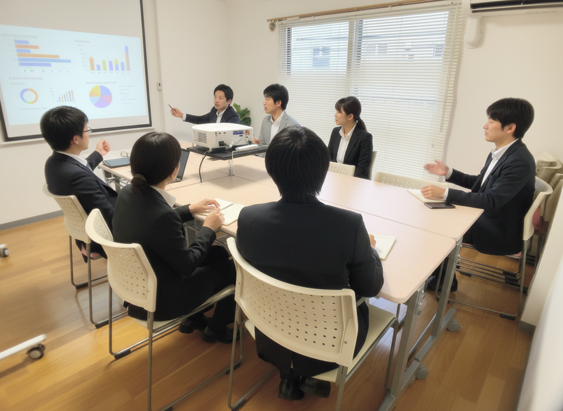 【レンタルスペース】【スペイシー】貸会議室 西船橋駅 12名の画像