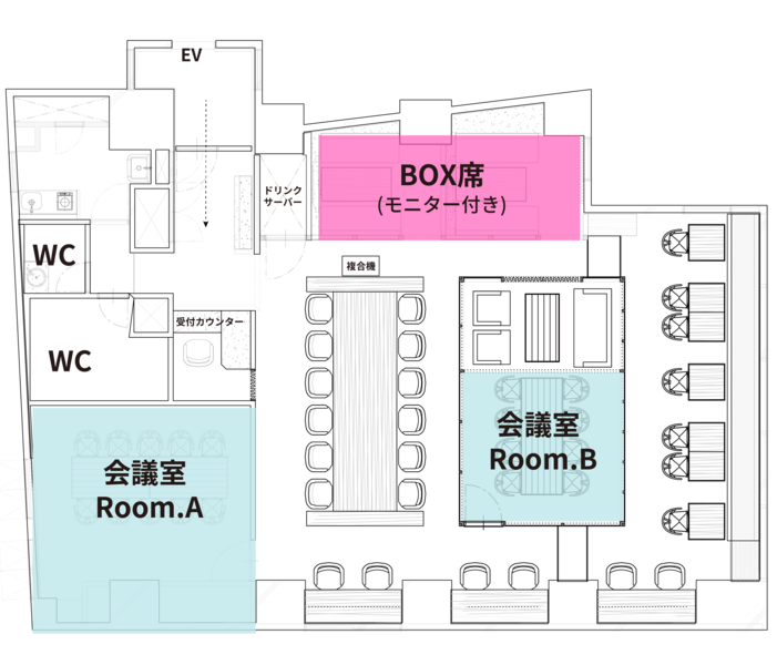BasisPoint五反田店 4名BOX席A-27