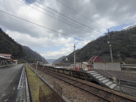 江の川鐵道（作木口駅）-2