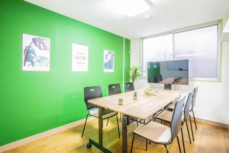 【レンタルスペース】【スペイシー】貸会議室 蒲田駅 8名の画像