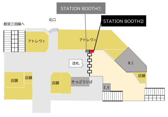 巣鴨駅改札内-1