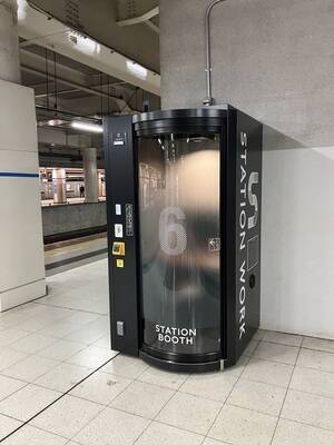 北千住駅2・3番線ホーム上-2
