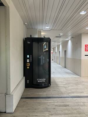 阿佐ヶ谷駅改札外(Beansくるく通路)-2