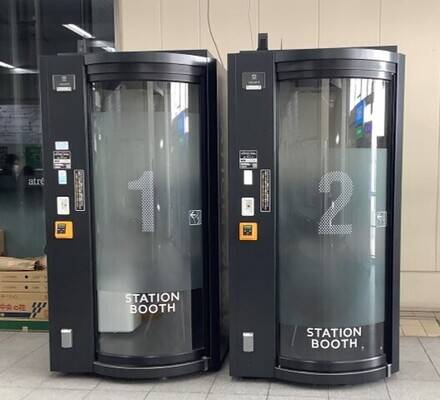 東中野駅西口改札外-2