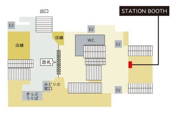武蔵中原駅改札内-1