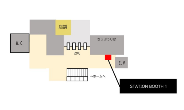 久里浜駅改札内-1