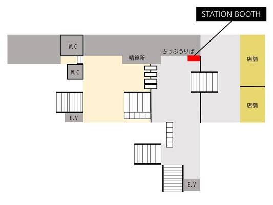 北与野駅改札外-1