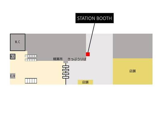 北戸田駅改札外-1