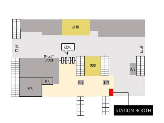 幕張駅改札内-1