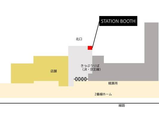 高尾駅北口改札外-1