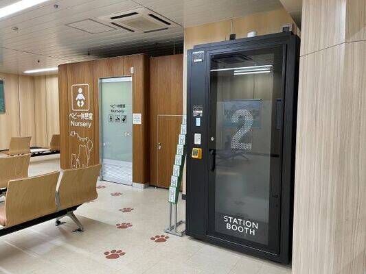 熊谷駅新幹線改札内 待合室-2