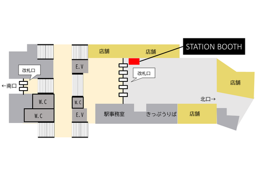 森ノ宮駅改札外-1