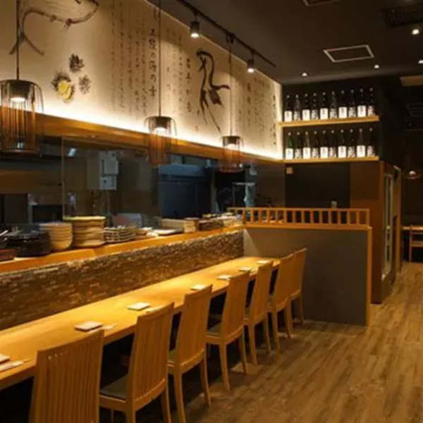 旨い鶏と旬の魚 南部どり 大崎店 カウンター席-1